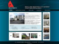 ACITECH, métallerie industrielle et bâtiment, structures métalliques, charpente, aménagement paysager
