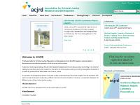 Welcome to ACJRD | ACJRD - Association for Criminal Justice Research and Development