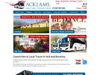 acklamscoaches.co.uk Concerts & Events, Our Fleet, Drive Green