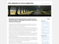 LED Lightbulbs for Various Application | LED Lamp Products including car bulbs, household bulb, Office bulbs &more