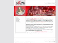 Acme Precision Products :: AcmePrecision.ca Acme Precision Products :: AcmePrecision.ca