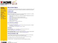 About Acme Staple About Acme Staple