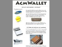 .:: ACM WALLET / AUTO CARD MANAGER - Den nya praktiska plånboken ::.