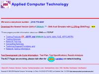 TCP/IP and SNA Network Testing, Training, and Consulting Headquarters