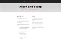 Acorn and Stoop Acorn and Stoop