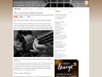 The Acoustic Bass Guitar