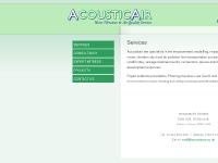Services | Acousticair Services | Acousticair