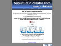 acousticcalculator.co.uk acoustic seals, acoustic doors, soundproofing