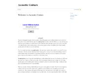 acousticguitars.org.uk acousticguitars.org.uk