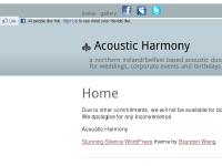 Acoustic Harmony » A Northern Ireland/Belfast based acoustic duo providing Acoustic Harmony » A Northern Ireland/Belfast based acoustic duo providing