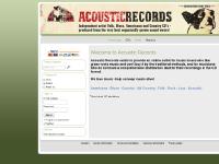 Acoustic Records - CD's from independent and unsigned artists Acoustic Records - CD's from independent and unsigned artists