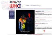 acousticwho.co.uk acousticwho.co.uk