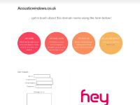 Acousticwindows.co.uk | Welcome Acousticwindows.co.uk | Welcome