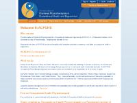 ACPOHE | emThe Association of/em Chartered Physiotherapists in br/Occupational ACPOHE | emThe Association of/em Chartered Physiotherapists in br/Occupational