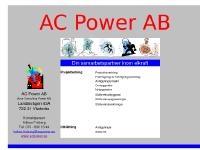 visa acpower.se data visa acpower.se data
