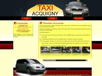 ACQUIGNY TAXI, Taxi - Eure - Normandie - France - 27: transport sanitaire, navette aéroport, pli colis, toute distance