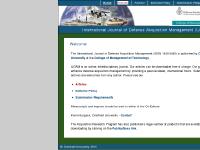 International Journal of Defense Acquisition Management (IJDAM)