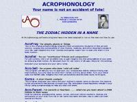 Acrophonology Institute Home Page Acrophonology Institute Home Page