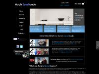 Acrylic Splashbacks and Upstands for your Kitchen and Bathroom