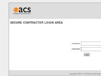 acs-projects - ACS Contractor Area Login