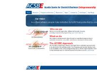 acsbe.com Purpose & Philosophy, Our Team, Partnerships