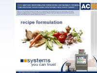 acsoftwaresolutions.co.uk recipe formulation, software, systems acsoftwaresolutions.co.uk recipe formulation, software, systems