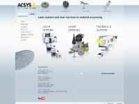 ACSYS Lasertechnik - Laser systems for laser material processing ACSYS Lasertechnik - Laser systems for laser material processing