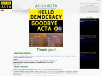 Act-on-ACTA Act-on-ACTA