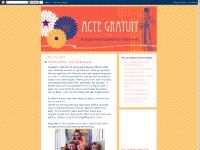 acte gratuit: A look at life in between naps.