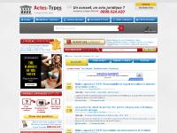 actes-types.com Avocat, Notaire, Huissier actes-types.com Avocat, Notaire, Huissier