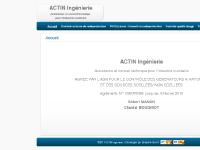 ACTIN Ingénierie - Accueil ACTIN Ingénierie - Accueil