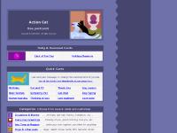 actioncat.com cat, unrolling, toilet paper