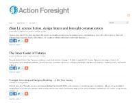 actionforesight.net strategic foresight, futures studies, sustainability actionforesight.net strategic foresight, futures studies, sustainability