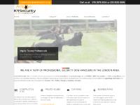 Security Dog Handlers London - Dog Security London - NASDU dog handlers London