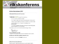  Anmälan, Konferensarkiv