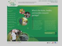 Active Healthy Communities | a resource package for local government to create supportive environments for physical activity and healthy eating Active Healthy Communities | a resource package for local government to create supportive environments for physical activity and healthy eating