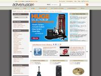 liten activemusician.com skärmbild