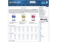 actualtests.me ActualTests is leader in supplying brain dumps and exam cram material for preparation of real exams. By using actual tests and actual exams; you can go through from the certfication exam.