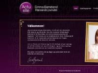 actuelle.se actuelle, emma barrstrand, journalist