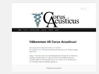 Corus Acusticus Corus Acusticus
