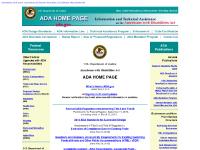 ADA.gov homepage ADA.gov homepage