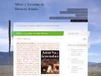 Mitos y leyendas de Homero Adame Mitos y leyendas de Homero Adame