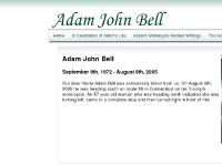 adamjohnbell.org adam john bell, annie bell, motorcycle