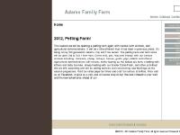 Adams Family Farm Vermont