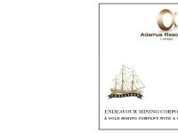 Adamus Resources Limited Adamus Resources Limited