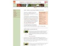 Home, Adaptation for Smallholders to Climate Change Home, Adaptation for Smallholders to Climate Change