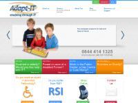 Adapt-IT for Assistive Technology and accessible computer hardware, software and services for disabled people