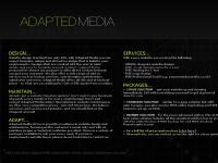 Adapted Media : : Global Website Design & Development in Dorchester Dorset