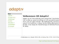 Adaptiv Adaptiv