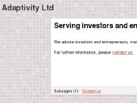 Adaptivity Ltd Adaptivity Ltd